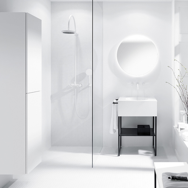 Burgbad Coco Комплект напольной мебели 60x50x87 см, цвет: белый