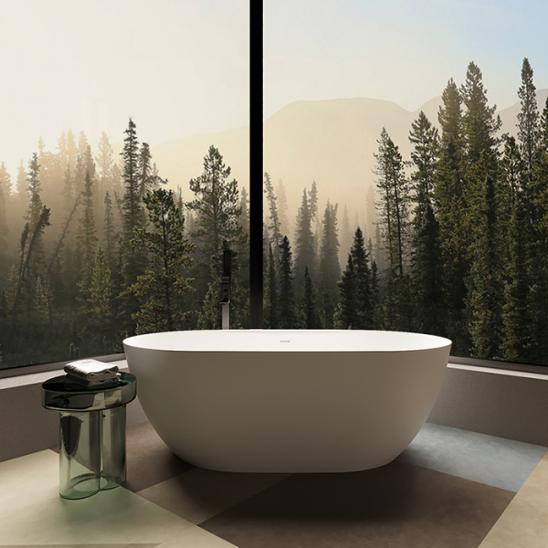 TW collection Ванна отдельностоящая 167х81.3х60см., с переливом