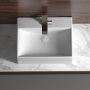 Умывальник чаша накладная прямоугольная Element 500*410*160мм Ceramica Nova белый 