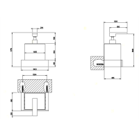 Gessi Rettangolo Дозатор для жидкого мыла подвесной, цвет: хром/белый
