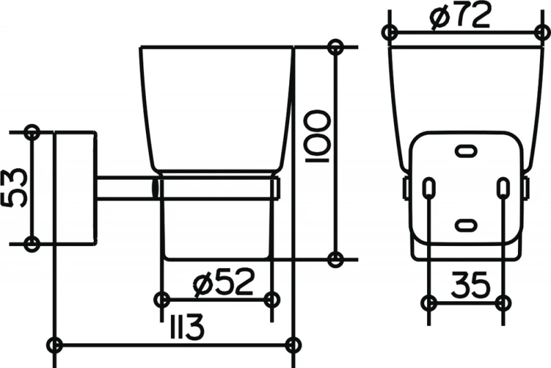 Стакан Keuco Smart 02350