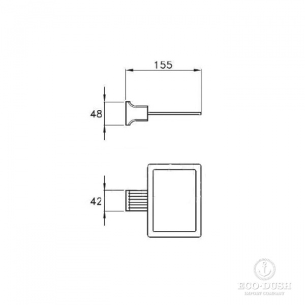 Stella Casanova Держатель мыльницы подвесной (без мыльницы) 1022 цвет: хром