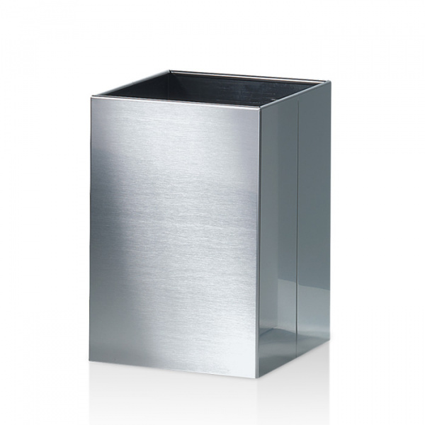Decor Walther DW 112 Корзина для бумаги 20x20x30см, напольная, цвет: сталь матовая