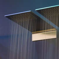 Antonio Lupi Душевая система Mezzavela 27x46,2x12,3 см, цвет: Satin