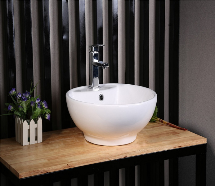 Sbordoni Romana Раковина 65 см, 1 отв., цвет: белый