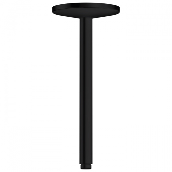 Axor One Потолочное подсоединение 300 мм для верх.душа 1j, цвет: черный матовый