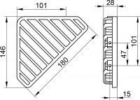 Мыльница Keuco 24903