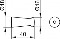 Крючок Keuco City.2 02714