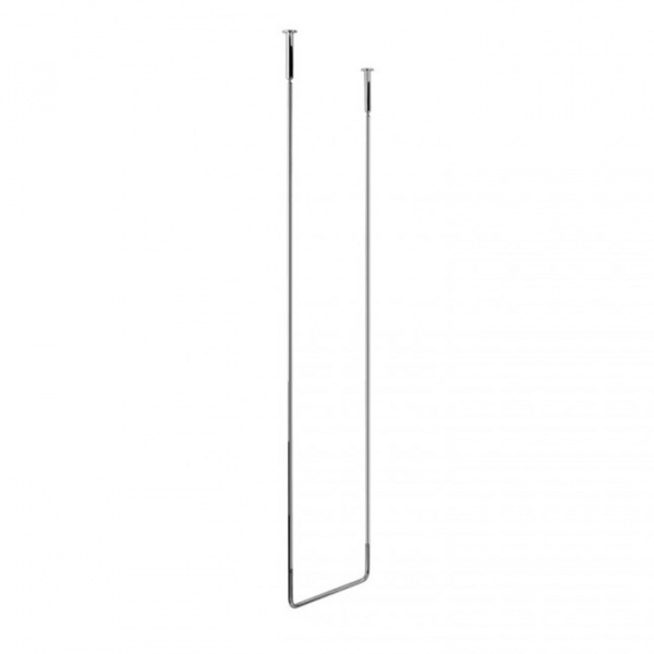 Gessi Goccia Полотенцедержатель потолочный 45см h=160см, подвесной, цвет: хром