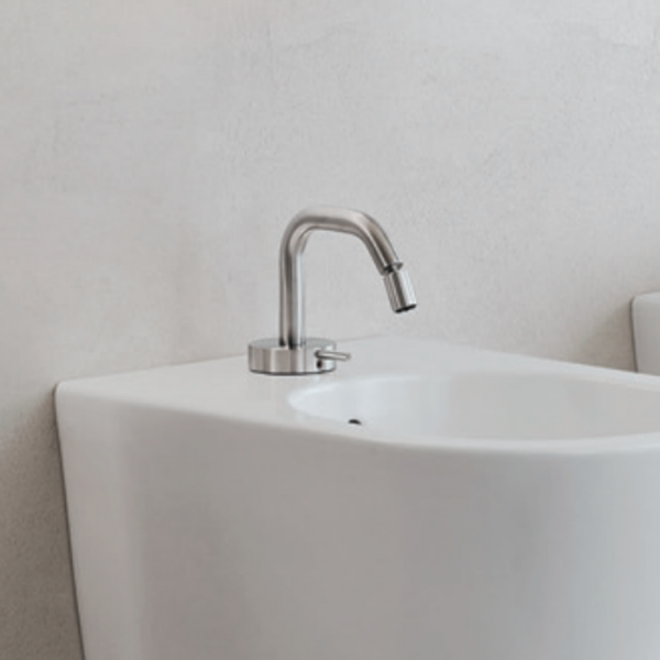 NOORTH milldue edition Смеситель для биде, 1 отв., цвет: полированная сталь