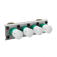 Axor Edge Скрытая часть термостата для 3 потребителей комбинированного монтажа