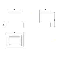 Gessi Rettangolo Стакан подвесной, цвет: хром/белый