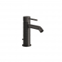 Gessi 316 Смеситель для биде на 1 отв., с донным клапаном, излив: 118мм, цвет: brushed black metal pvd
