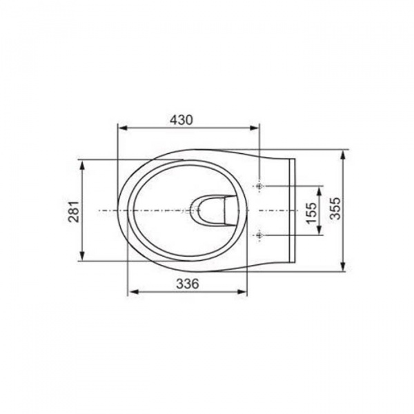 TECE TECEbase Система инсталляции для унитазов 5 в 1, с  унитазом и кнопкой смыва, цвет: хром