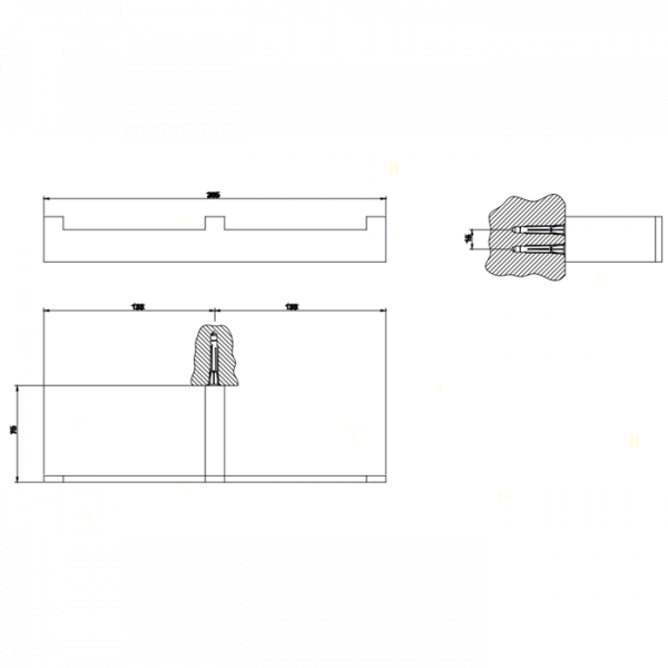 Gessi Rettangolo Полотенцедержатель двойной подвесной, цвет: хром
