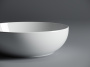 Умывальник чаша накладная круглая Element 370*370*110мм Ceramica Nova белый CN6020