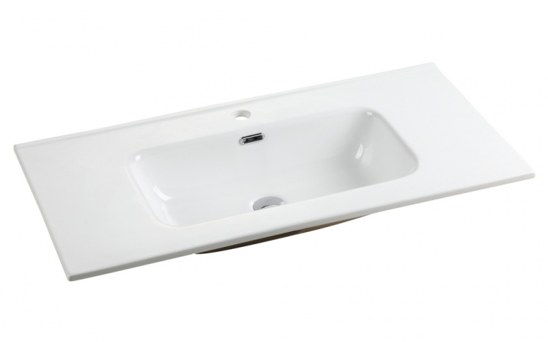 Умывальник накладной прямоугольный Element 1010*465*180мм Ceramica Nova белый CN7003