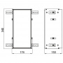EMCO Asis Монтажная рама 17.4х34см., для встраиваемых модулей 150 и 2.0