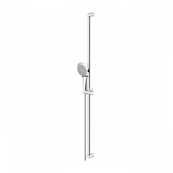 Gattoni Icarus Душевая стойка с лейкой и шлангом, цвет: хром