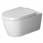 Duravit Me by Starck Комплект: подвесной унитаз 56х37см, Rimless 252909+ сиденье с мягким закрыванием 002009