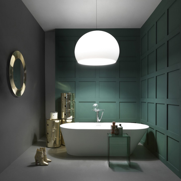 Laufen Kartell Ванна 171.5x81.5x45см, отдельностоящая, с слив-переливом, материал: композит