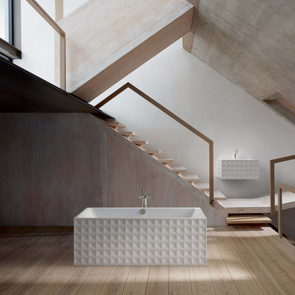 Bette Loft Ornament Ванна отдельностоящая 181х81х42см