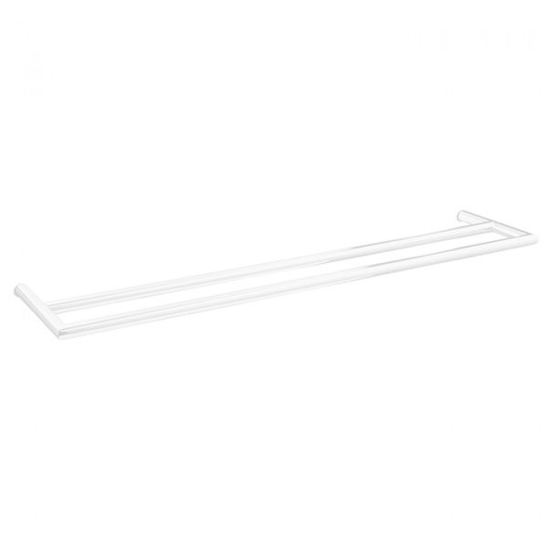 3SC Guy Полотенцедержатель двойной 60см, цвет: белый матовый