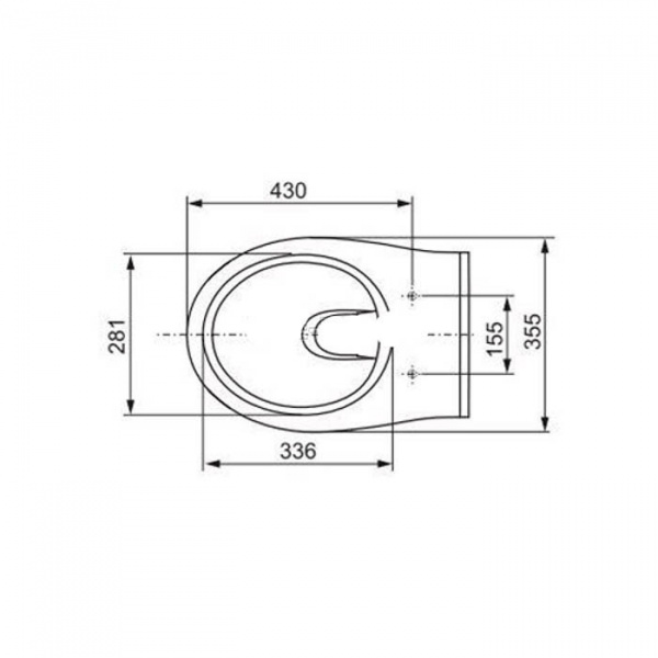 TECE TECEbase Система инсталляции для унитазов 5 в 1, с унитазом и кнопкой смыва, цвет: хром
