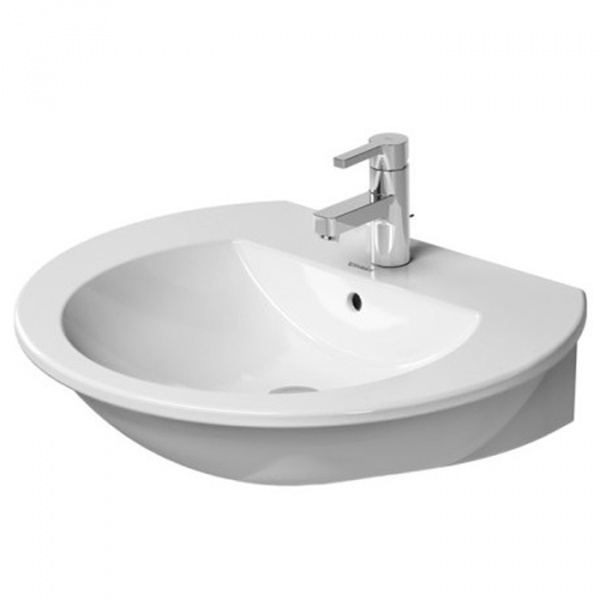 Duravit Darling New Раковина 65х55 см, 3 отв., цвет: белый