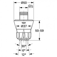 Axor Starck Шланг для ручного душа, 1,60 м, ½’, цвет: хром