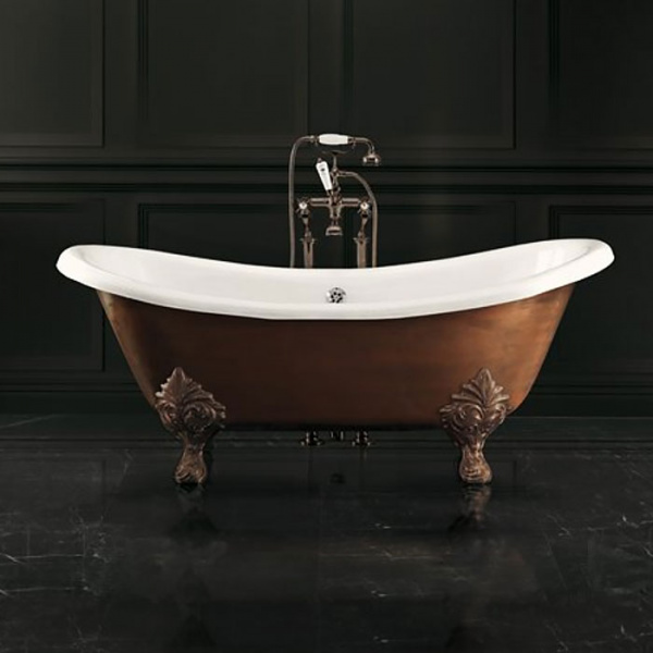 Devon&Devon Cherie Copper Effect Ванна чугунная отдельностоящая 168.5х76х68см