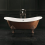 Devon&Devon Cherie Copper Effect Ванна чугунная отдельностоящая 168.5х76х68см