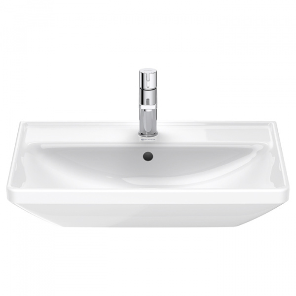 Duravit D-Neo Раковина накладная 65х44см, с переливом, с 1 отв., цвет: белый