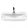 Duravit D-Neo Раковина накладная 65х44см, с переливом, с 1 отв., цвет: белый