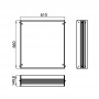 EMCO Prestige2 Монтажная рама 61x66см для встраиваемых зеркальных шкафов 989705006
