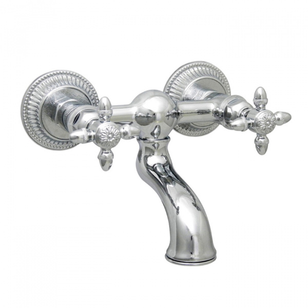 Nicolazzi Impero Смеситель для ванны настенный на 2 отверствия, цвет: хром