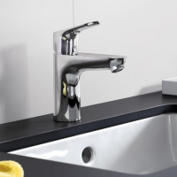Hansgrohe Focus, Смеситель для раковины, с донным клапаном, Цвет: хром