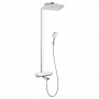 Hansgrohe Raindance Select 360 Showerpipe Душевая система, с верхним душем 36х36см, термостатом и ручным душем, цвет: хром/белый.