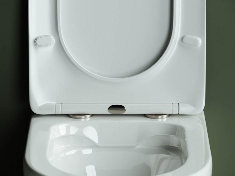 Подвесной унитаз Highlight Rimless Ceramica Nova белый CN1804