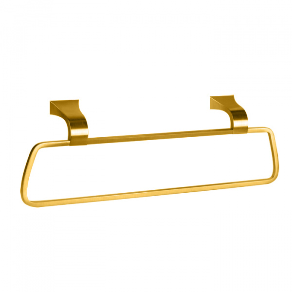 Gessi Mimi Полотенцедержатель &quotкольцо&quot 49см с двумя настенными креплениями, подвесной, цвет: золото