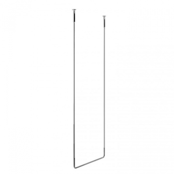 Gessi Goccia Полотенцедержатель потолочный 60см h=180см, подвесной, цвет: хром