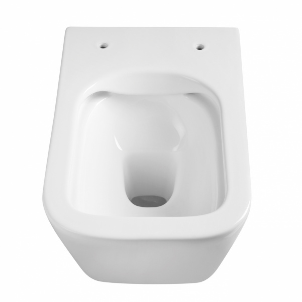 Унитаз ABBER Rechteck AC1200 подвесной белый, безободковый