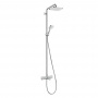 Hansgrohe Croma E 280 1jet Душевая система Showerpipe с термостатом для ванны, хром