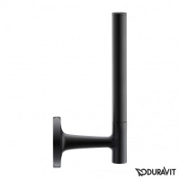 Duravit Starck T Держатель запасного рулона туалетной бумаги, подвесной, цвет: черный матовый