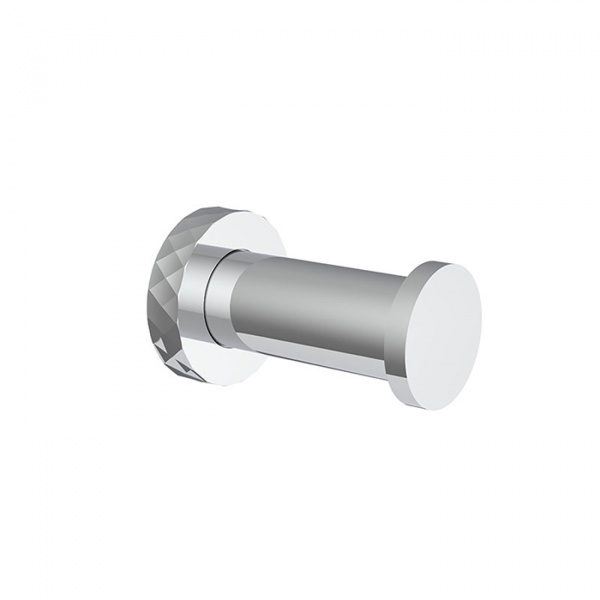 Carlo Frattini Spillo Tech Крючок подвесной, одинарный, основание &quotX", цвет: хром