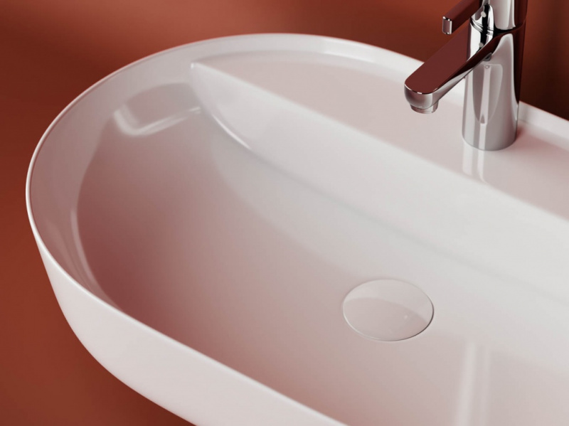 Умывальник накладной MODO 610*450*135мм Ceramica Nova белый CN2004