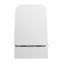 Унитаз ABBER Rechteck AC1212P приставной белый с импульсным смывом