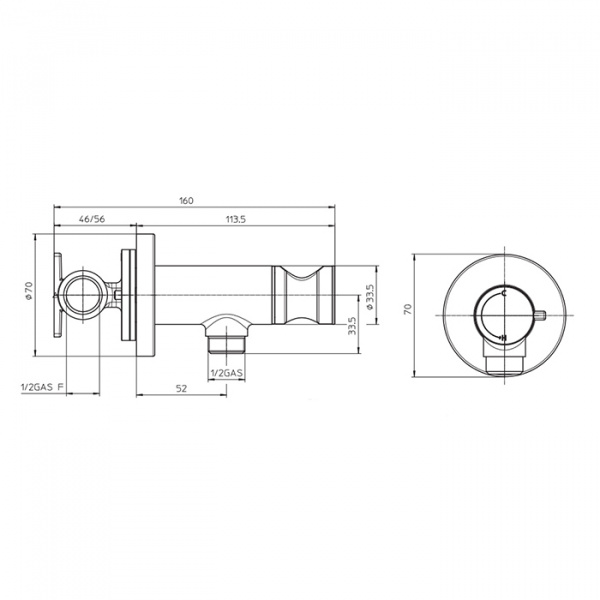 Bossini Paloma Гигиенический душ, с прогрессивным смесителем, лейкой, шланг 125см, цвет: хром