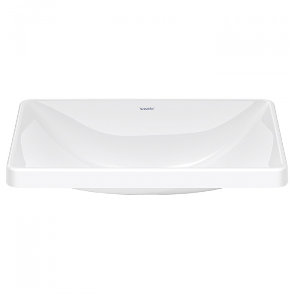 Duravit D-Neo Раковина встраиваемая сверху 60х44см, без перелива, без отв., цвет: белый