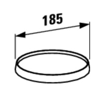 Laufen Kartell Мыльница подвесная, цвет: хром